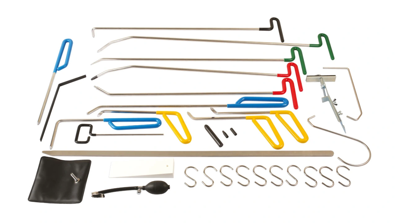 معرفی کامل وسایل و ابزار های صافکاری PDR تا سنتی