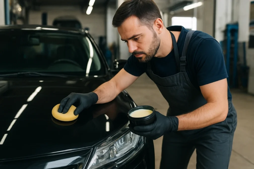 تفاوت پولیش و واکس خودرو